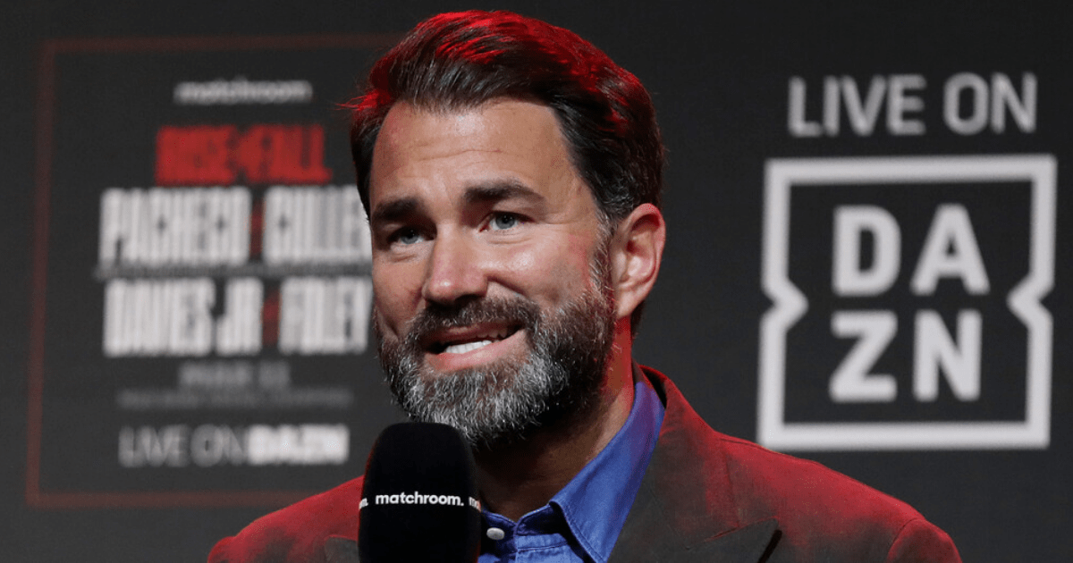 , Eddie Hearn names his Mount Rushmore of boxing – but leaves Tyson Fury OFF the list as promoter tells him ‘f*** off’