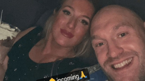 , Tyson Fury appears to announce wife Paris is pregnant with their SEVENTH child after Usyk fight blow