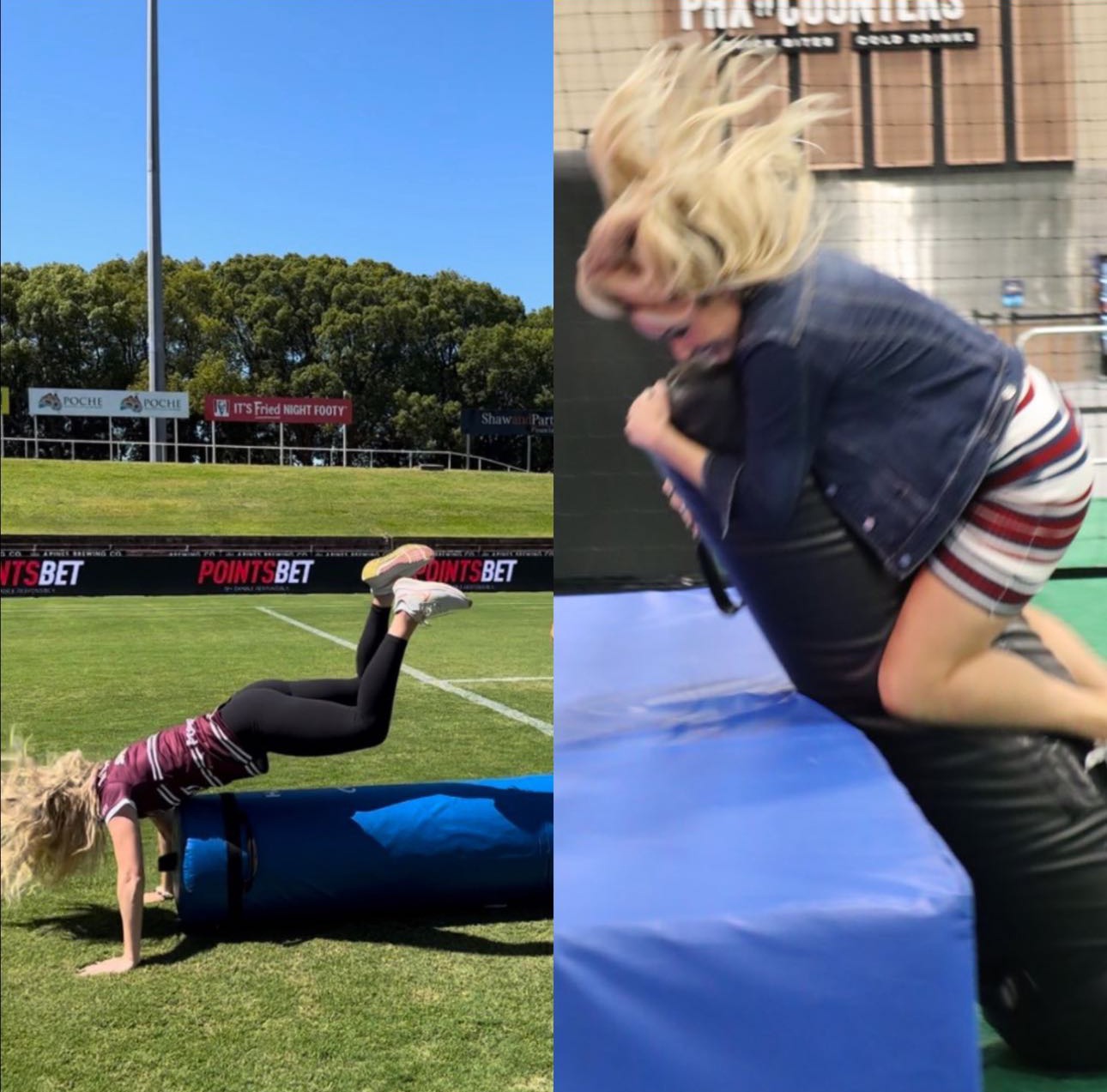 , Paige Spiranac hilariously trolls herself as stunning golf influencer tries her hand at RUGBY