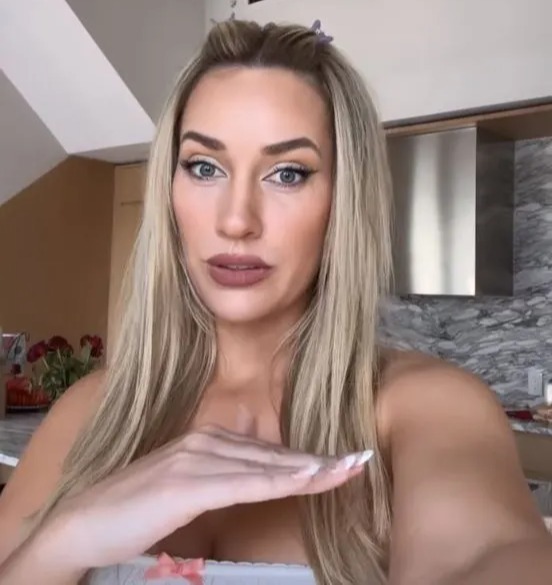 , Paige Spiranac shows off her boobs and says ‘they are real and spectacular’ as she reveals perfect man