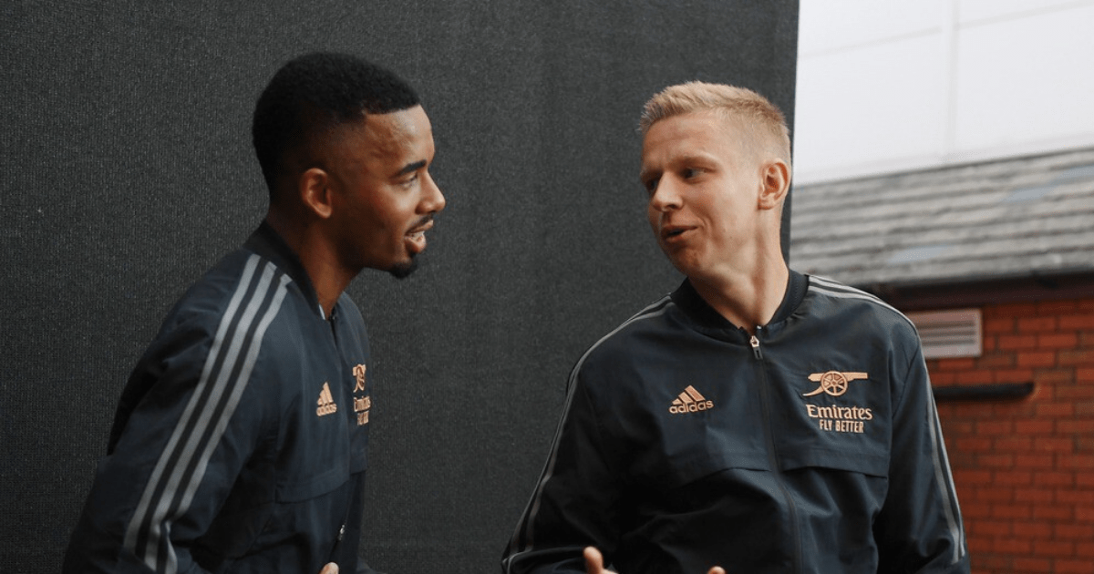 , Gabriel Jesus reveals Zinchenko is Arsenal squad’s biggest joker, but says ‘he wanted to kill me’ when he hit back