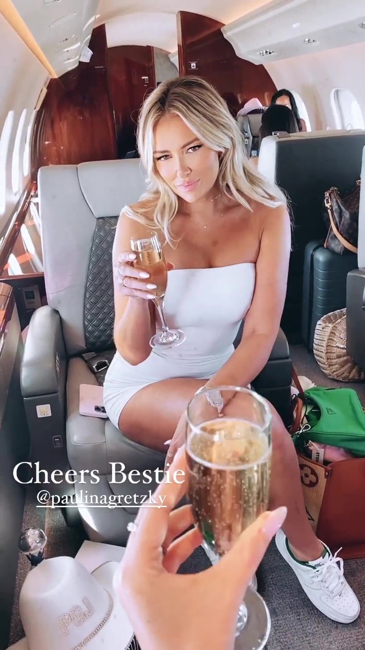 , Paulina Gretzky vs Jena Sims: The very similar lives of the Masters’ first ladies from wild hen parties to bikini shoots