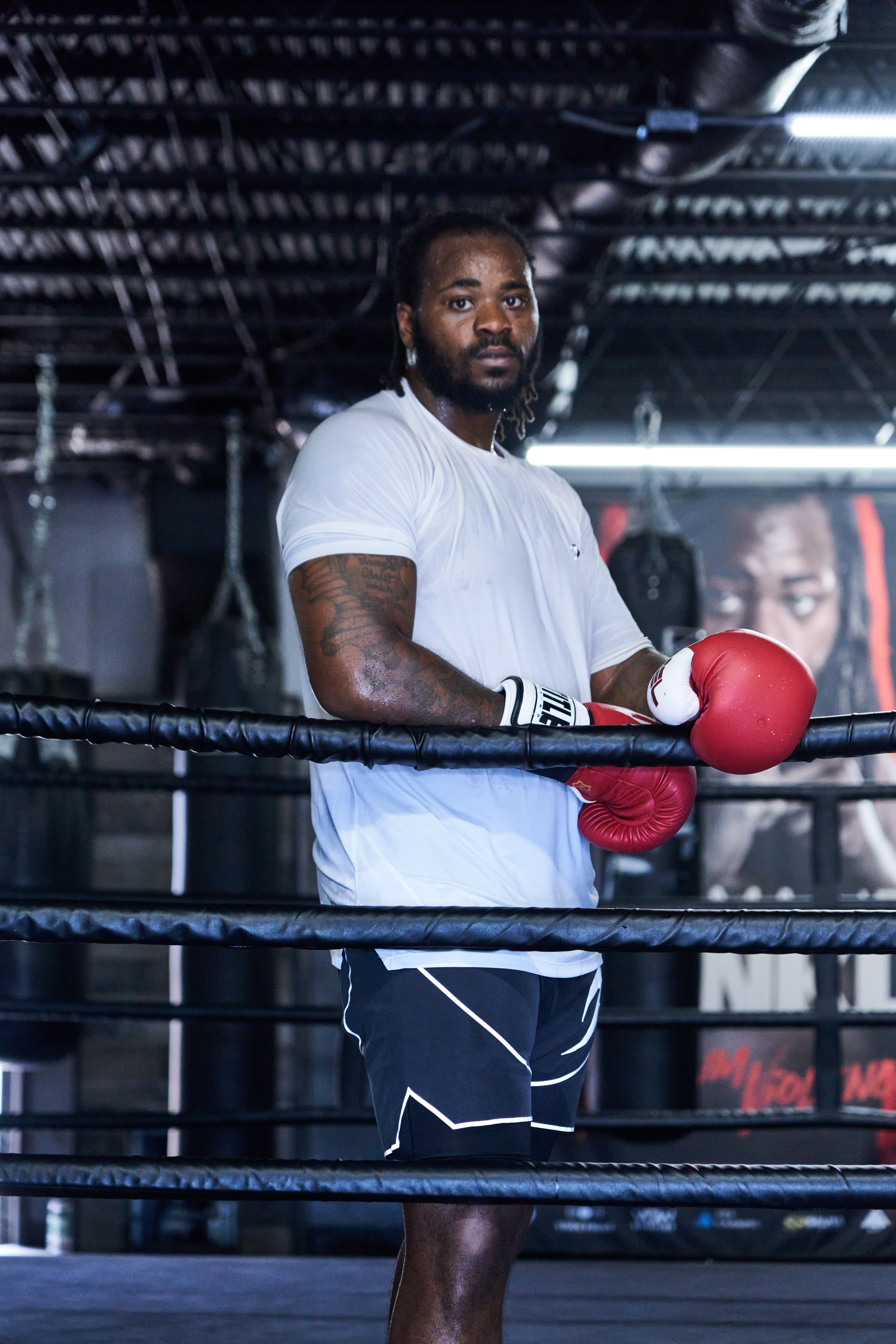 *** Shot for The US Sun ***, EXCLUSIVE (pics and video):  Professional boxer Jermaine Franklin is pictured at Square Off Gym in Miramar, Florida on March 16, 2023., Photo: Romain Maurice for The US Sun, OK TO REUSE, OK TO SYNDICATE, NO RESTRICTIONS,