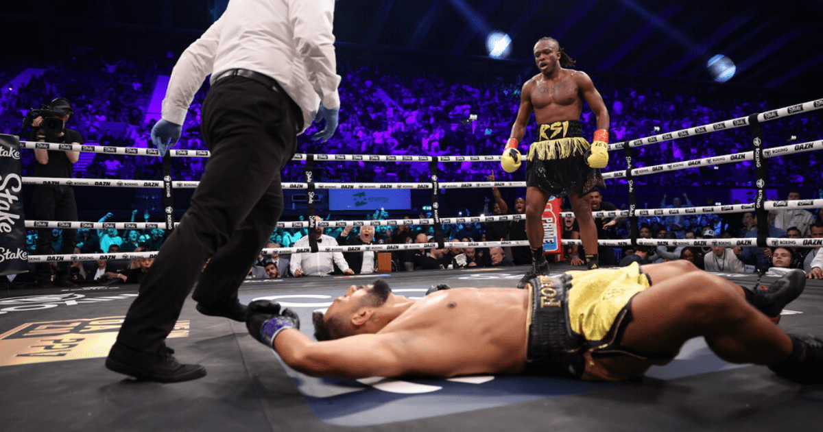 , KSI denies ‘ludicrous’ claim he knocked out Joe Fournier with deliberate elbow but says he expects win to be OVERTURNED