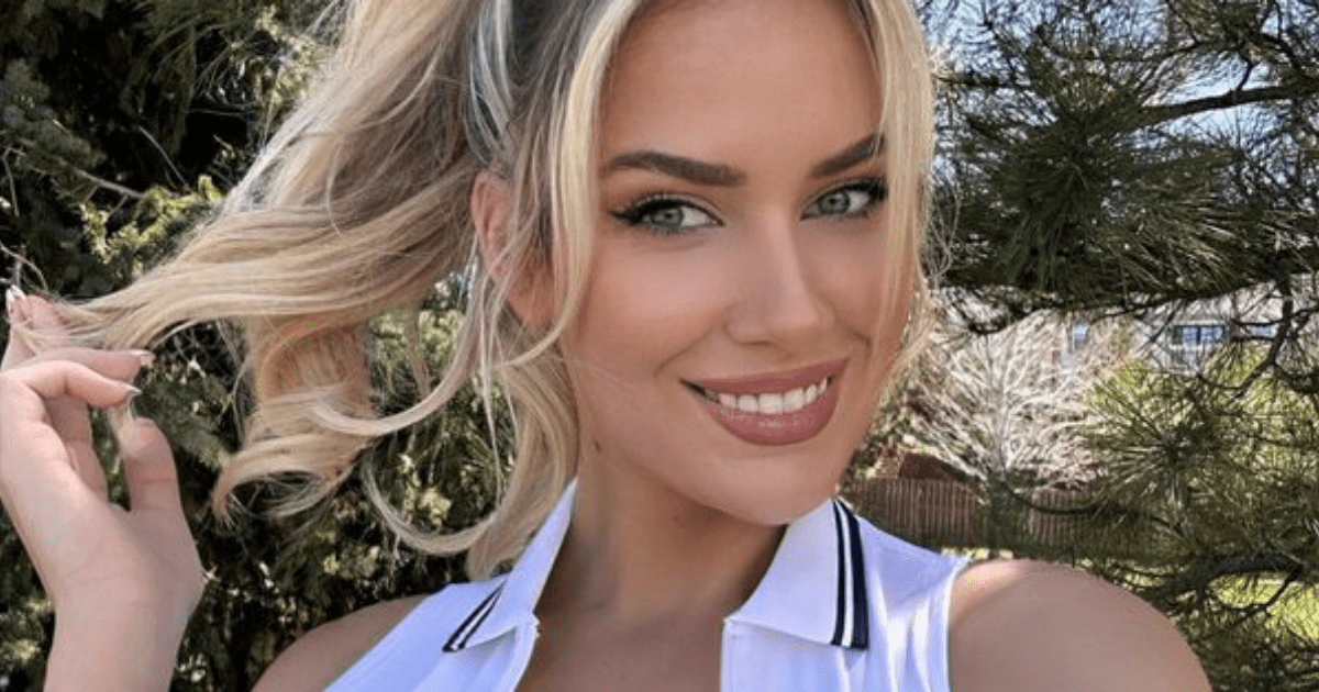 , Braless Paige Spiranac makes cheeky joke about almost bursting out of outrageous outfit on golf course