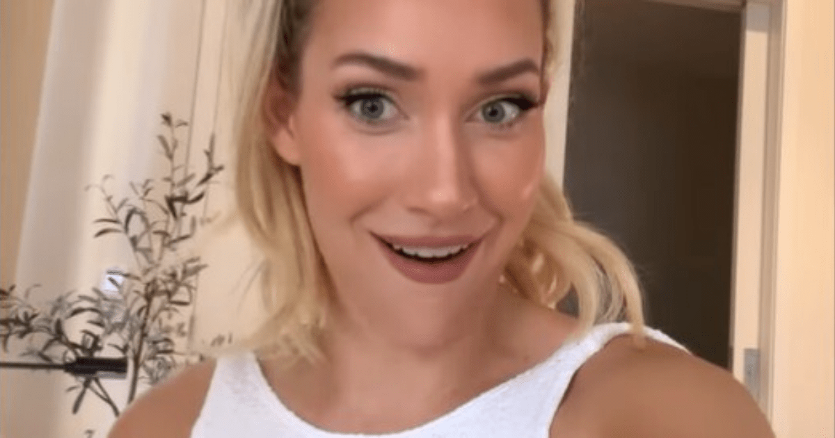 , Paige Spiranac blown away by cheeky fan’s pickup line and gasps ‘that is SO good’ after revealing common problem she has
