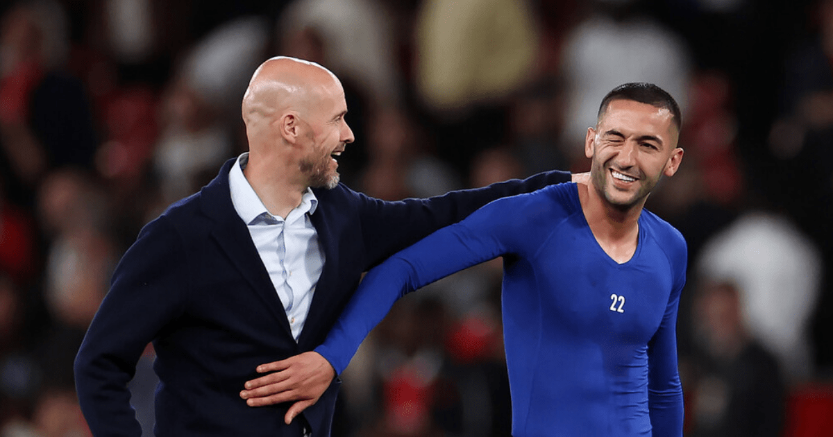 , Man Utd boss Erik ten Hag opens up on chat with Hakim Ziyech after Chelsea win and reveals they have a ‘bond for life’