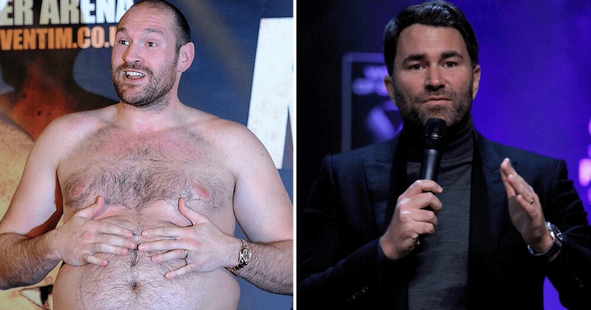, Eddie Hearn snubbed opportunity to sign Tyson Fury because Gypsy King was so overweight during talks in Monaco