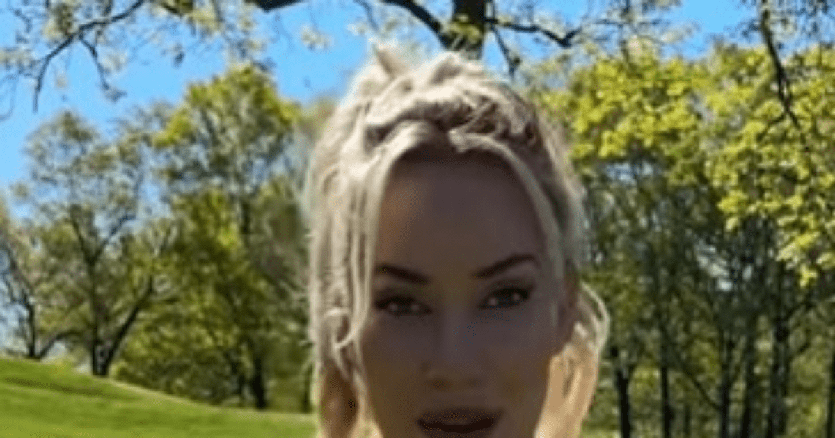 , Paige Spiranac stuns fans with VERY cheeky tips video as golf beauty promises ‘massive drives and massive t**s’