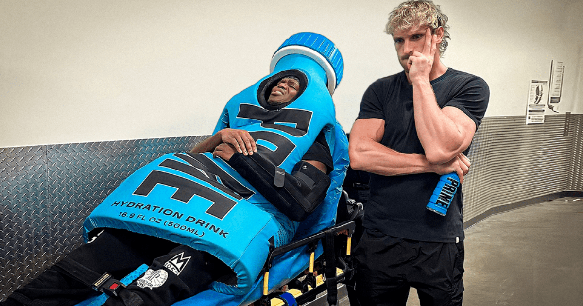 , KSI defied pleas from his team to stop 15st Logan Paul from jumping on him at WrestleMania just weeks before next fight