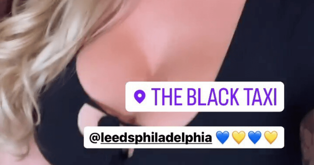 , Ebanie Bridges cheers up Leeds fans in low cut top as relegated flops miss out on free OnlyFans subscription
