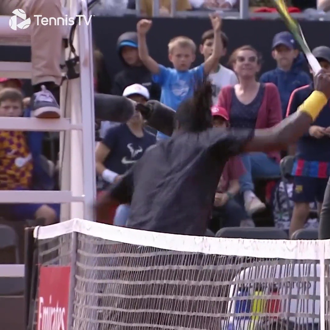 , Tennis star disqualified from French Open as he smashes racket in TWO in astonishing meltdown