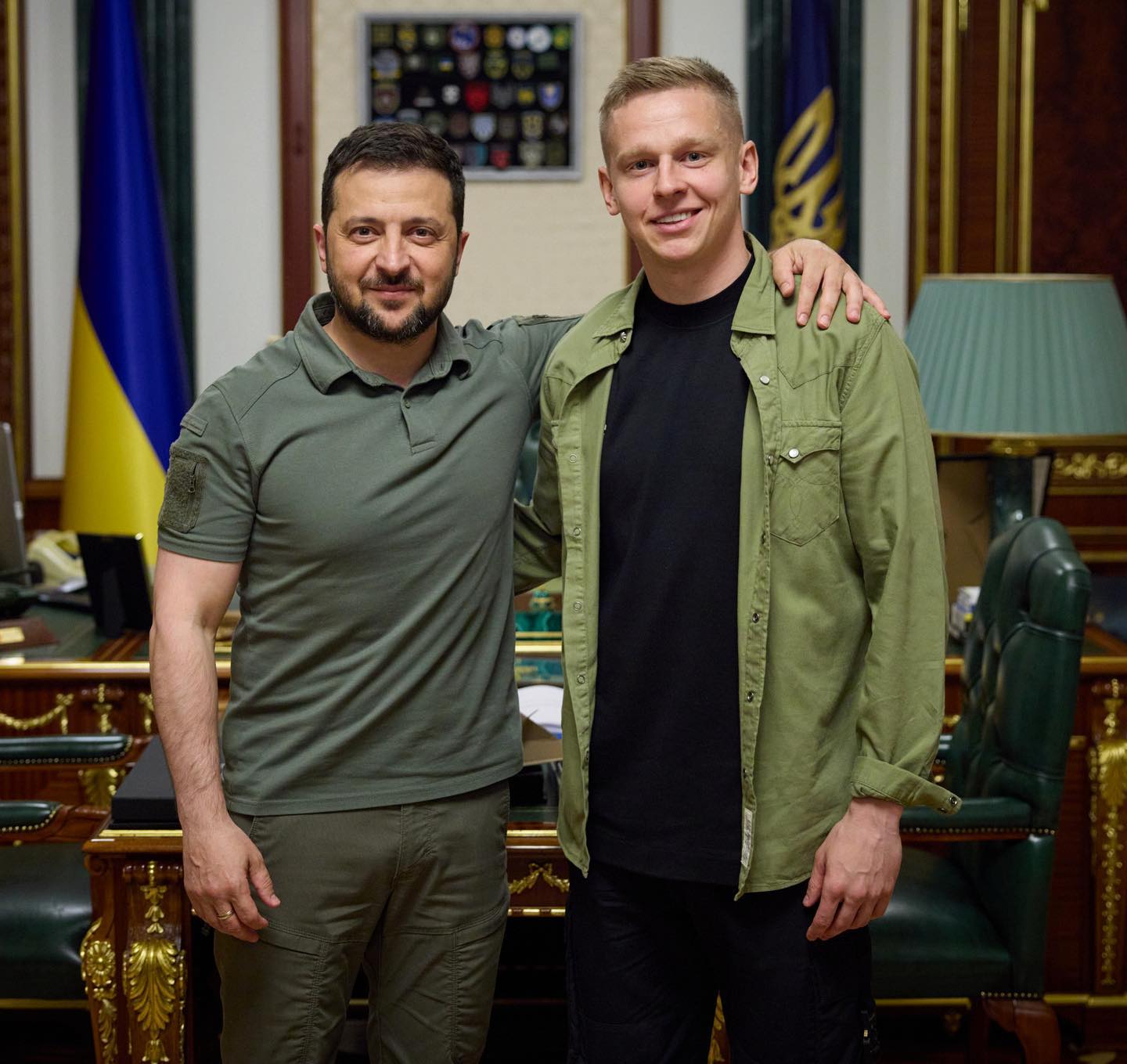 , Zinchenko visits school devastated by Russian attacks as Arsenal star signs up to captain team in Ukraine charity game
