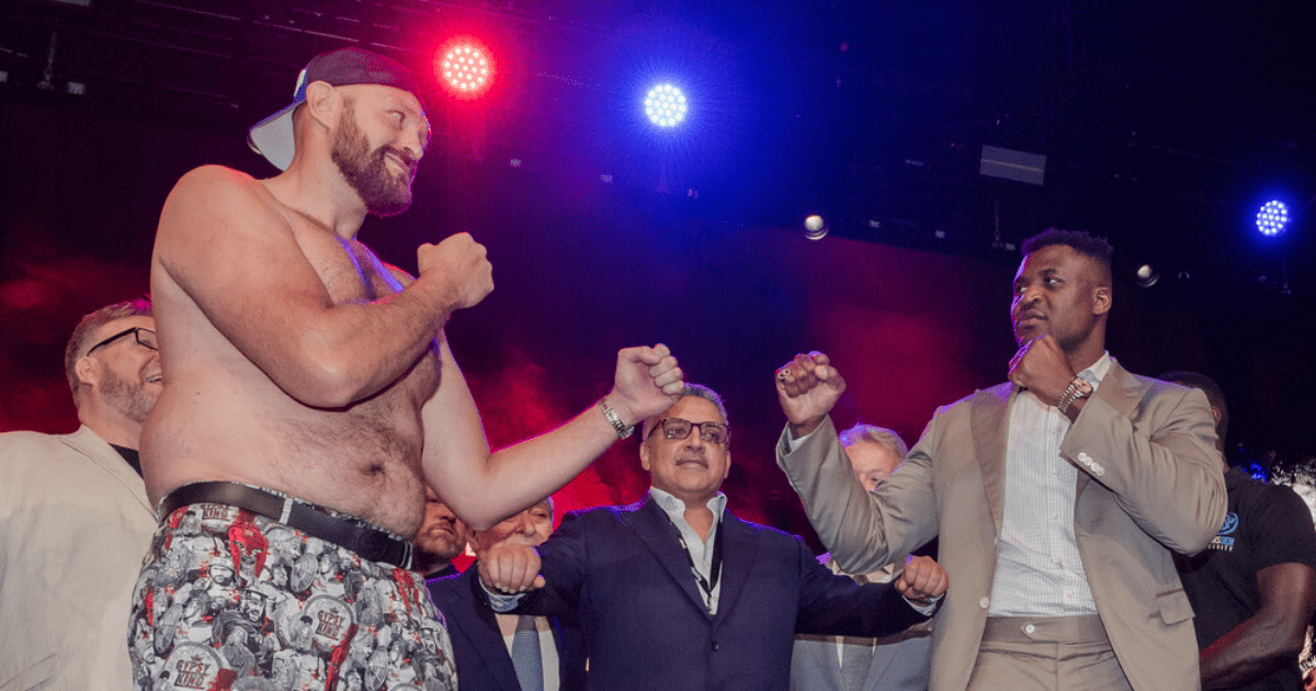 , Tyson Fury&#8217;s Dad Questions Ngannou&#8217;s Open Workout
