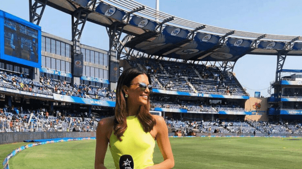 , Ex-Miss Australia Erin Holland Rocks Skin-Tight Dress After Landing Top Presenter Job for Cricket World Cup