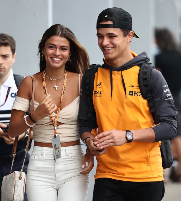 , Lando Norris&#8217; stunning ex-girlfriend Luisinha Oliveira shows F1 star what he&#8217;s missing in very busty outfit
