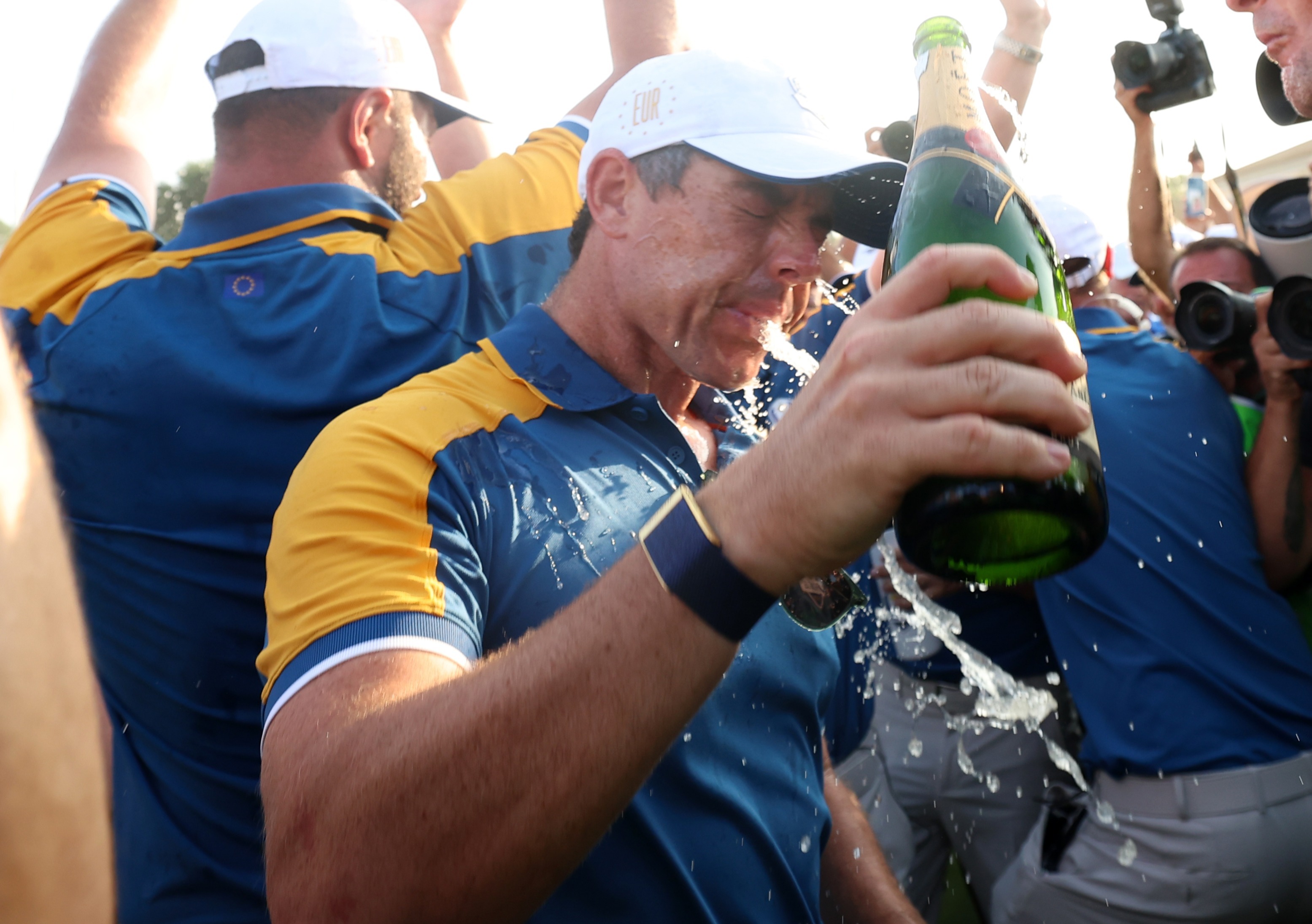 , Inside Europe’s Incredible Ryder Cup Celebrations including Tearful Rory McIlroy, Epic Trophy Lift, and Iconic Chant
