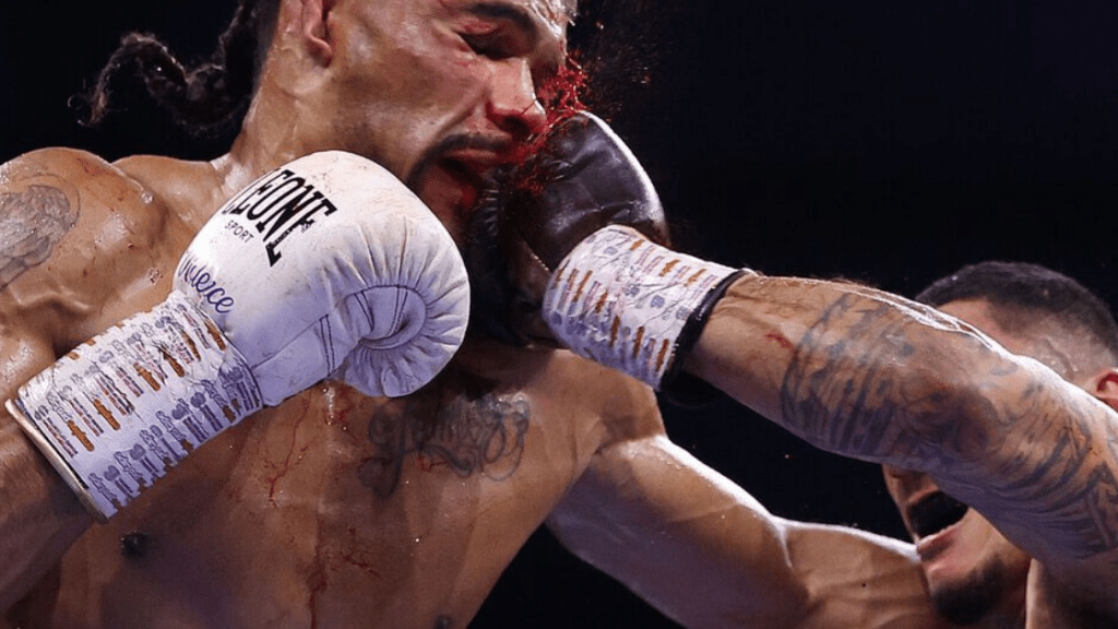 , British Boxer Jordan Thompson Left Bloodied and Disfigured After Brutal Knockout by Jai Opetai