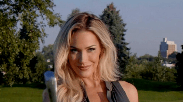 , Paige Spiranac Braves the Chill in Skimpy Bodysuit for Golf Tip