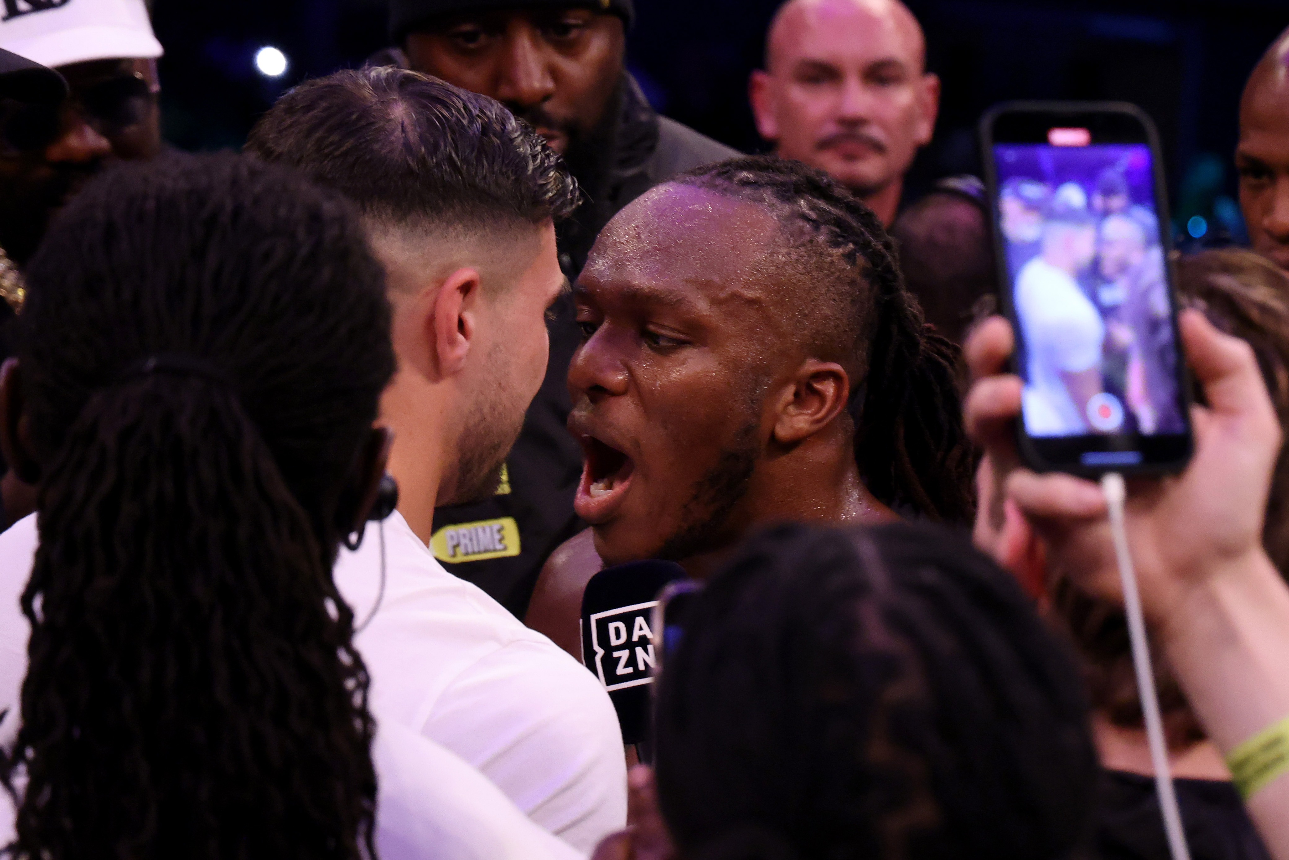 , KSI Shares Alleged Footage of Tommy Fury in Angry Confrontation Three Years Ago