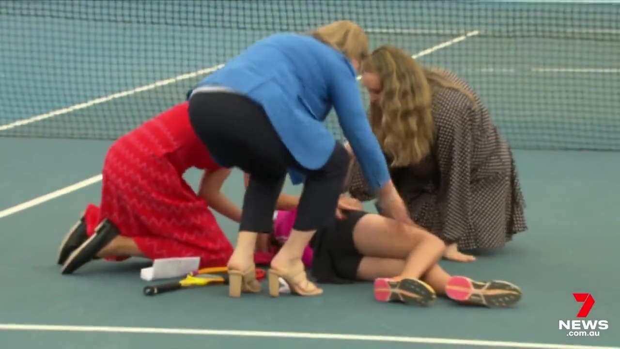 , Tennis Legend Alicia Molik Rushes to Help Collapsed Ball Girl During TV Interview