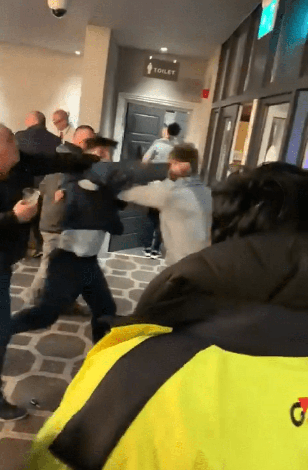 , Huge Brawl Erupts at Aintree Races as Security Stands By