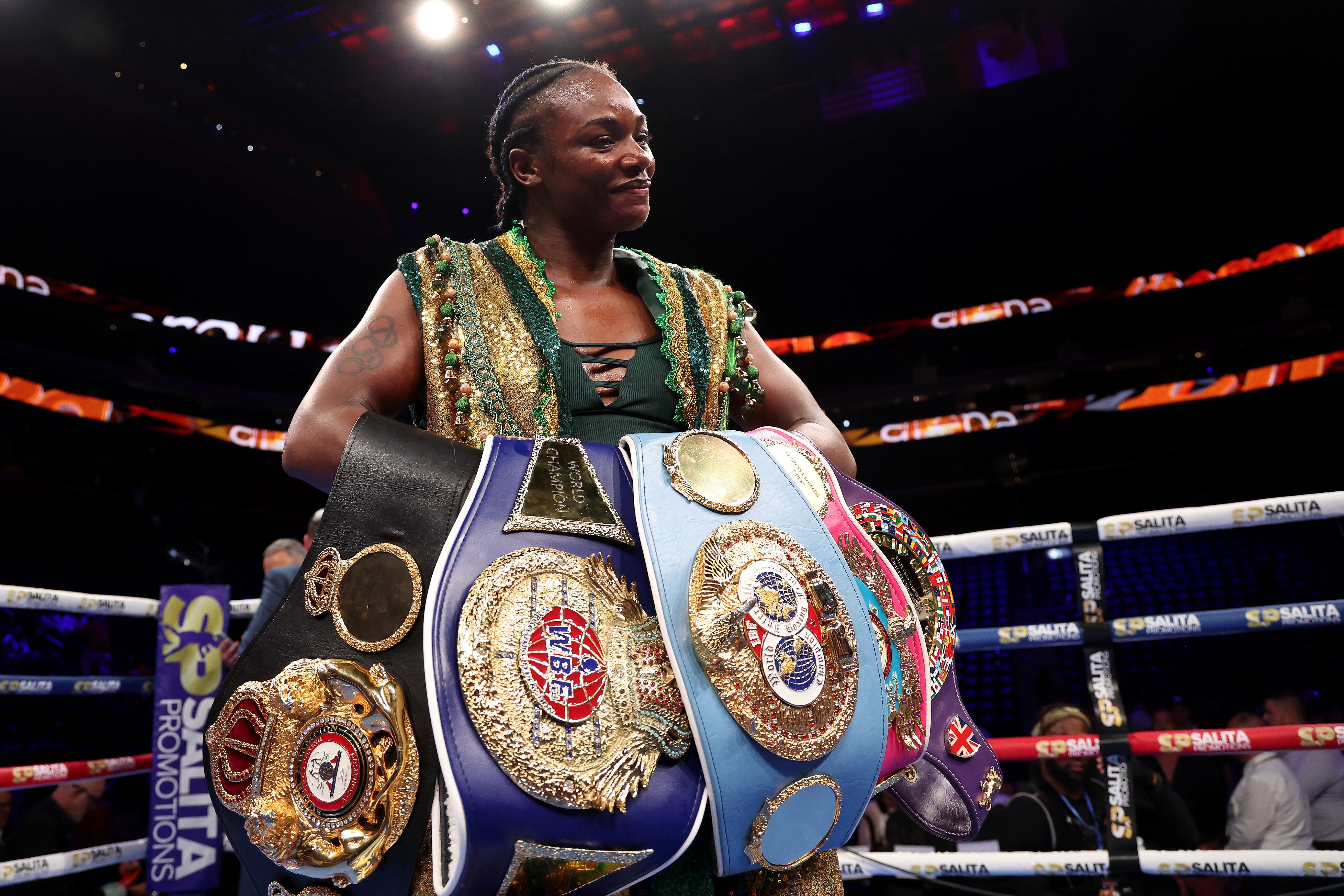 , Male Boxer Sparks Controversy with Video of Knocking Down Claressa Shields – But She Fights Back