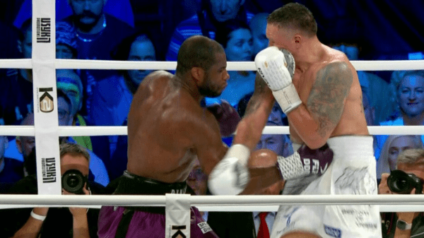 , Oleksandr Usyk’s Wife Urged Him to Fight Back After Controversial Low Blow