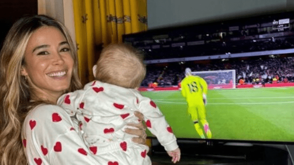 , Diletta Leotta Supports Boyfriend Loris Karius at Newcastle Game Against Arsenal