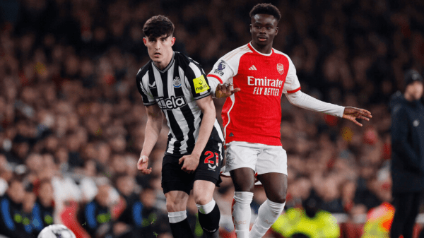 , Arsenal Triumph: Saka Shines, White Struggles in Newcastle Clash