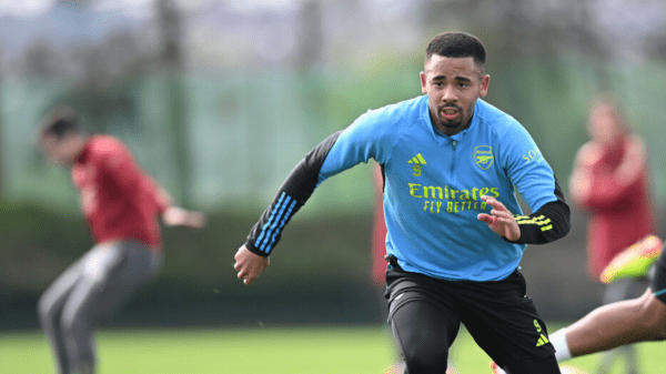 , Gabriel Jesus Aims for Injury-Free End to Season, a Major Boost for Arsenal Ahead of Manchester City Clash