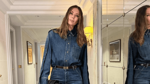 , World’s Sexiest Tennis Star Debuts Bold New Look in All-Denim Ensemble