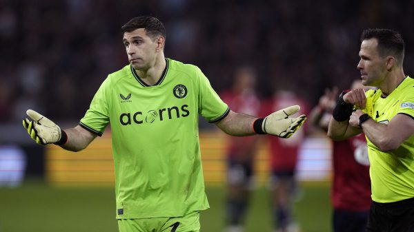 , Emi Martinez BANNED from Aston Villa&#8217;s Europa League semi-final after booking controversy